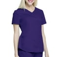 thumbnail image 4 of Scrubstar Women's Core Essentials V-Neck Scrub Top with Rounded Hem, 4 of 9