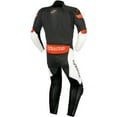 thumbnail image 3 of Alpinestars Challenger Mens 1 Piece Leather Suit Black/White/Red 50 EUR, 3 of 4
