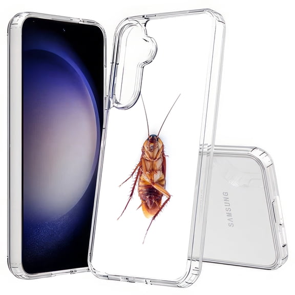 TalkingCase Slim Fit Phone Case Compatible for Samsung Galaxy S25 Plus(Not S25/ S25 Ultra), Cockroach Photo Print, Lightweight,Flexible, USA Print