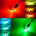 thumbnail image 4 of Ampoules Led RGB T10 W5W Multicolores Éclairage Intérieur Extérieur Stroboscopique, 4 of 5