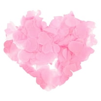 HOMEMAXS Pink Heart Paper Confetti for Wedding Decoration Lightweight Portable Adding Romantic Atmosphere