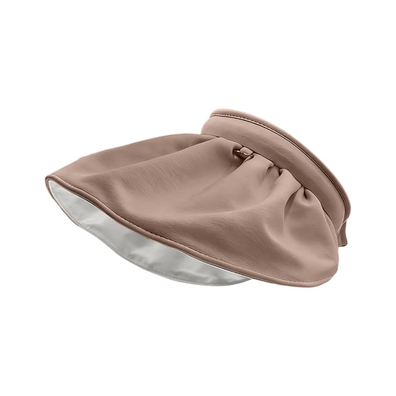 jobturf Wide Brim Visor Hats for Women Sun UV Protection Golf Hat Summer Lightweight Ponytail Hats Vacation Beach Essentials