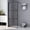 Clear silver, variant on vidaXL Walk-in Shower Wall with Half Frosted ESG Glass 39.4"x76.8"