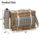 thumbnail image 3 of Cesta de Picnic G GOOD GAIN para 2 con Manta y Bolsa para Vino Gris, 3 of 6