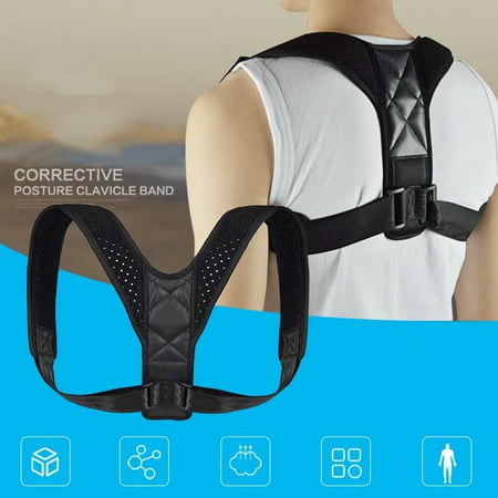 Posture Correct Belt Corset Back Corrector Clavicle Support Slouching ...
