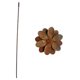 thumbnail image 1 of Estaca jardín metal con forma flor, estacas decorativas jardín, adornos rústicos hierro, flores metal, para exteriores, césped o, 1 of 6