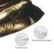 thumbnail image 3 of Fotbe Golden Lips Modern Sculpture Funda de Almohada Decorativa Estilo Occidental, Lujo en Algodón, Fundas para Almohadas King, Cojín Estampado para Decoración del Hogar-14"x20", 3 of 6
