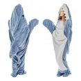 thumbnail image 2 of Adultos Niños Sueltos Una Pieza Pijama Shark Sleeping Bag, 2 of 8