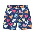 thumbnail image 5 of Odeerbi Toddler Kids Boys Quick Dry Swim Trunks Hawaiian Beach Shorts Summer Tropical Print Beach Board Shorts Children Girls Vacation Sports Shorts Multicolor, 5 of 5
