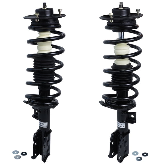 Detroit Axle - Front Struts for 2005-2006 Chevrolet Equinox 2006 Pontiac Torrent Complete 2 Struts with Coil Spring Replacement Left & Right Quick Install Ready Struts Assembly