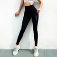 thumbnail image 4 of fastboy Pantalon de Course d'Entraînement de Gymnastique avec la Conception Serrée de Tour de Taille Élevée de Levée de Hanche pour des Vêtements de Forme Physique d'Exercice, 4 of 5