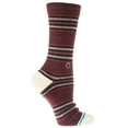 thumbnail image 4 of Stance Mens  Unisex Wilfred ButterBlend Crew Sock MD (US Men's Shoe 6-8.5, Women's Shoe 8-10.5) Maroon, 4 of 5