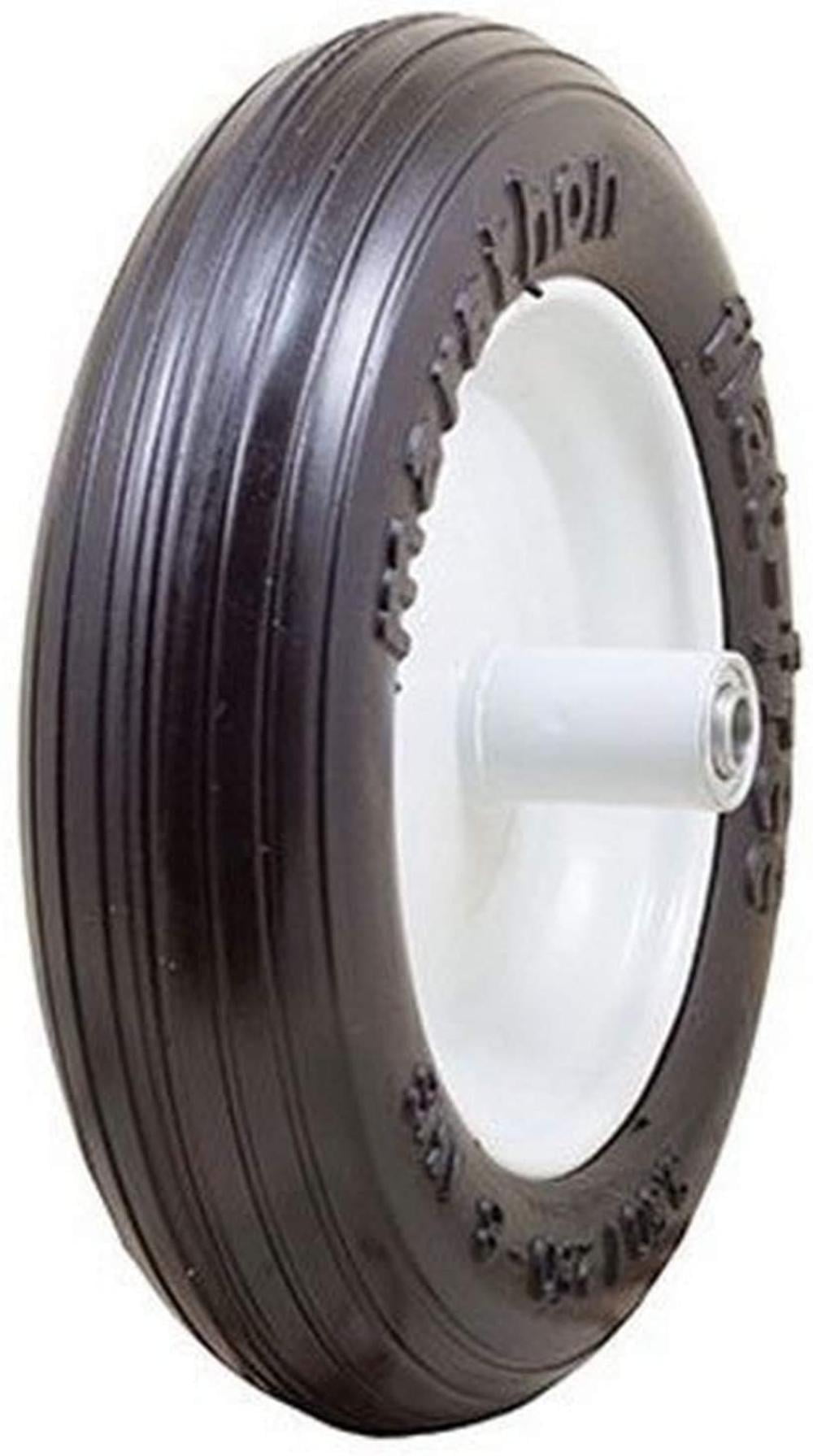Bore 3/4in Marathon Tires Flat-Free Wheelbarrow Tire 4.80/4.00-8in. 