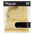 thumbnail image 2 of Majestic Flatware Plastic Gold Knives:240CT, 2 of 4