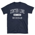 thumbnail image 1 of Center Line Michigan Classic Established Men's Cotton T-Shirt, 1 of 1