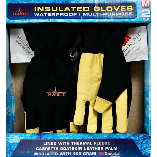 Guantes Impermeables Aislados Multiusos Talla Mediana