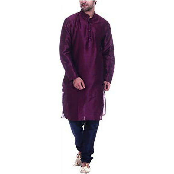 Royal Kurta Mens Silk Blend Kurta Churidar