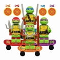 thumbnail image 1 of Set de 4 Figuras de Tortugas Ninja – Leo, Raph, Don como Bloques de Construcción, Juguetes de Acción MOC para Niños y Coleccionistas, 1 of 5