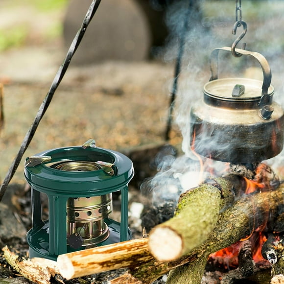 Portable Outdoor Camping Stove Compact Backpacking Burner for Picnics Hiking and Travel Efficient Field Cooking System