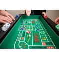 thumbnail image 3 of Table de casino 4-en-1 Monte Carlo de Hathaway, 3 of 9