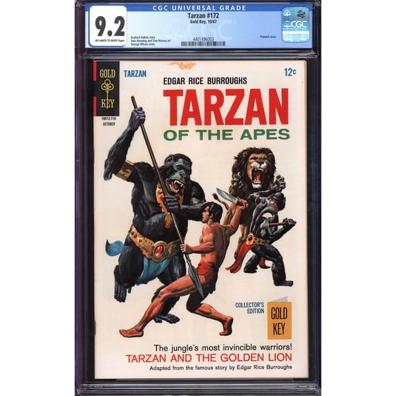 Tarzan #172 - CGC 9.2 Comic Book