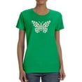 thumbnail image 1 of Daisy Butterfly T-Shirt Women -Image by Shutterstock, Female 5X-Large, 1 of 4