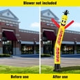 thumbnail image 5 of Inflatable Tube Man Corn Dogs Wacky Wavy Dancing Guy  for Outdoor Decoration Advertising Business Promotion - Food Theme (Blower Not Included), 5 of 8