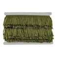 thumbnail image 2 of Belagio 2" Wide x 10 Yards, Chainette Fringe, 1 Bolt, Hunter Green, 2 of 2