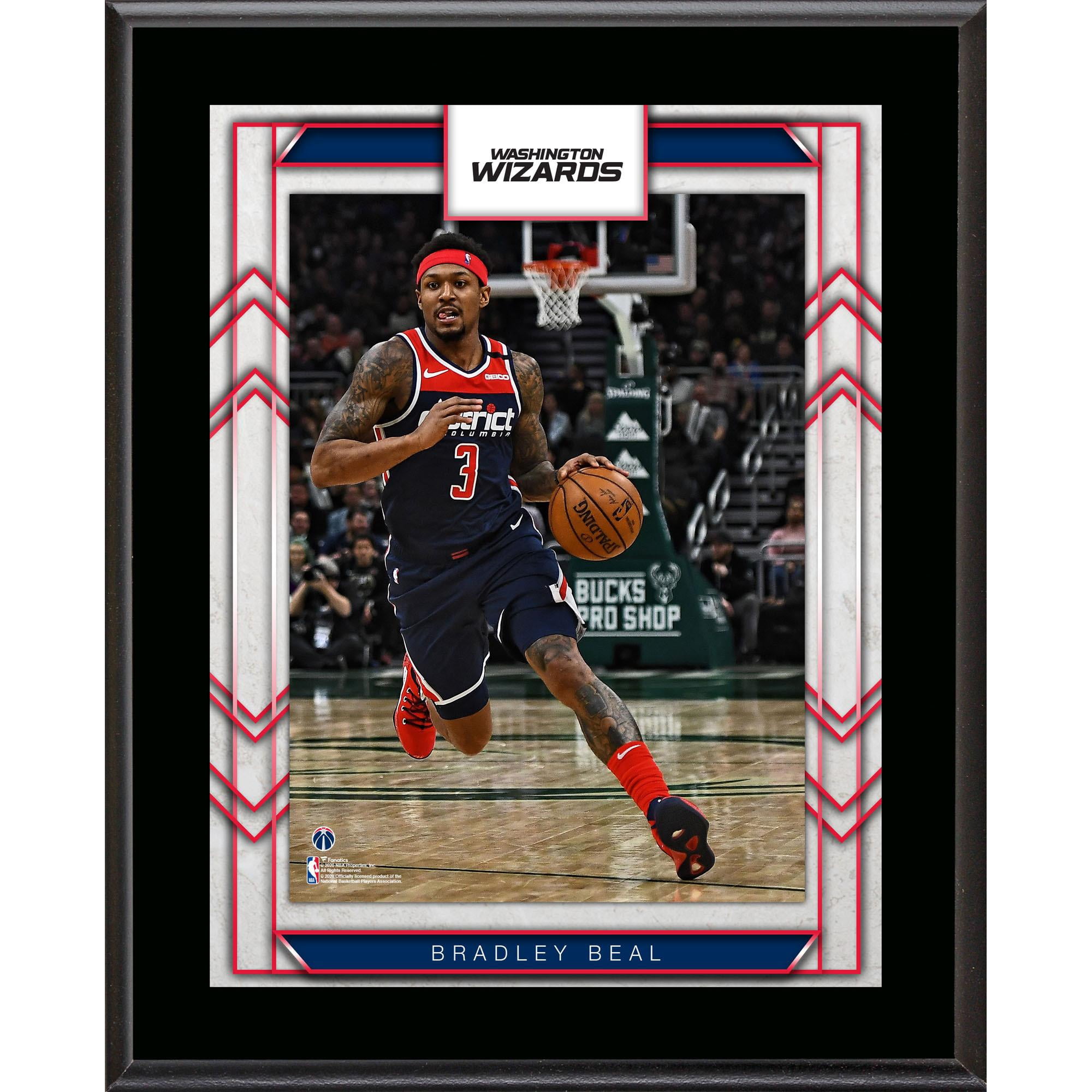 Bradley Beal Washington Wizards 10.5" x 13" Sublimated Player Plaque