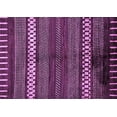 thumbnail image 1 of Ahgly Company Indoor Rectangle Abstract Purple Modern Area Rugs, 6' x 9', 1 of 4
