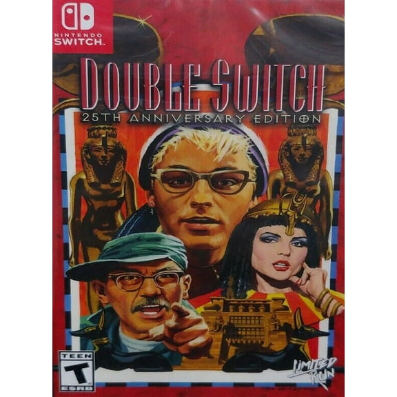 Restored Double Switch 25th Anniversary Edition (Nintendo Switch, 2019) Adventure Game (Refurbished)