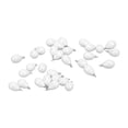 thumbnail image 3 of 30 piezas colgante de perlas resaltado en forma de gota colgante de perlas accesorios para el cabello DIY bolsa de zapatos accesorios para pendientes 10x17mm forma de huevo blanco, 3 of 12