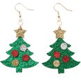 thumbnail image 1 of Christmas Charm Earring Creative Creative Xmas Drop Earring Pendant Earring, 1 of 5