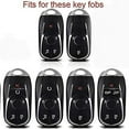 thumbnail image 2 of Metal Key fob case for Buick 2-5 Buttons Fob case for Buick Verano Regal Lacross Envision Encore Enclave GL8 with Keychain, 2 of 10