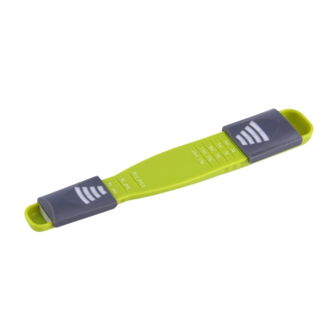 Double-head Teaspoon and Tablespoon Adjustable Sliding Measuring Spoon Cooking Tools for Measuring Dry and Liquid Ingredients