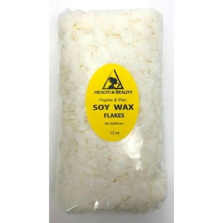 GOLDEN SOY AKOSOY WAX FLAKES ORGANIC VEGAN PASTILLES FOR CANDLE MAKING NATURAL 100% PURE 12