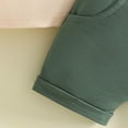 thumbnail image 5 of mgoYE Toddler Baby Boy Summer Clothes Trucks/Letters Short Sleeve T-shirt Top Elastic Waist Shorts Set Summer Outfit 2Pcs Size 6-12 Months, 5 of 7