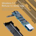 thumbnail image 4 of Adaptador de audio AUX Compatible con Bluetooth 5.1 Transmisor Receptor Soporte Tarjeta TF, 4 of 6