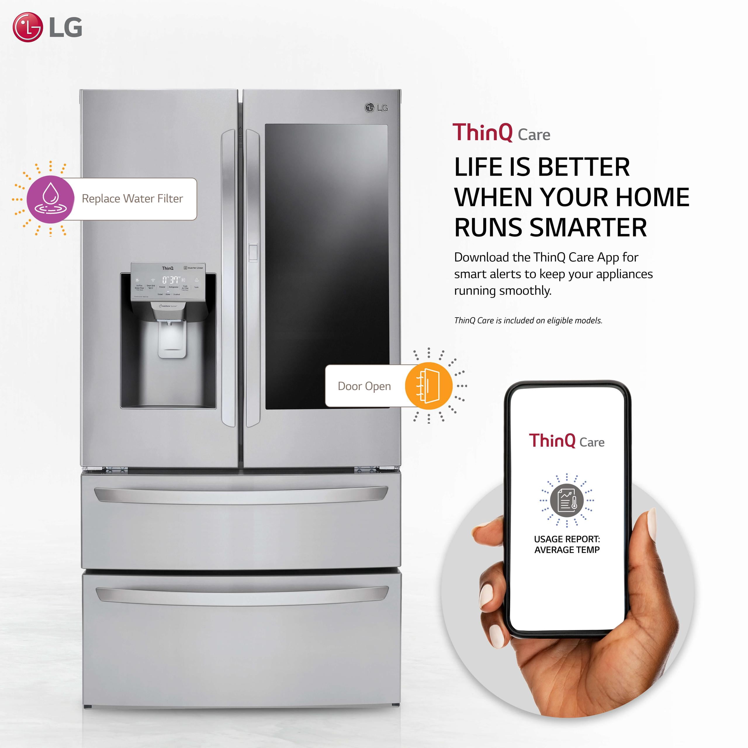 28 cu. ft. Smart wi-fi Enabled InstaView Door-in-Door Refrigerator