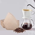 thumbnail image 1 of Set de 200 filtros de café con 4 conos, papel natural sin blanquear, no soplado, desechables, para cafetera y accesorios respetuosos con el medio ambiente ZefeiWu 8390611570200, 1 of 1