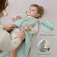 Mosebears Sleep Sack Baby Winter Wearable Blanket with 2Way Zipper,2.5
