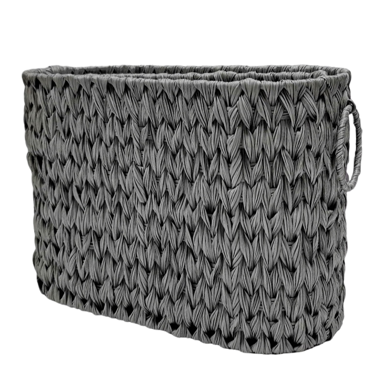 Wicker Toilet Paper Basket with Lid for Bathroom Storage Multipurpose Decorative Holder for Closet Elegant Styles