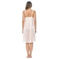 thumbnail image 4 of Casual Nights Women's Satin Lace Camisole Nightgown, 4 of 5