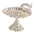 thumbnail image 4 of Bandeja redonda multiusos para aperitivos y frutas, elegante y práctica para servir magdalenas, ideal para centro de mesa, restaurante, sala de estar Pequeña plata, 4 of 8