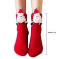 thumbnail image 2 of Calcetines navideños antideslizantes para el piso Coral Velvet Otoño Invierno Calcetines casuales para el piso, tipo 5, para adultos Advancent JR0764-05, 2 of 7