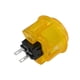thumbnail image 2 of Tholdsy Máquina de juego con botón pulsador, accesorios originales transparentes, interruptor colorido, luz a presión, gabinete de inicio, Videojuegos y accesorios Amarillo, 2 of 6