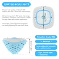 thumbnail image 2 of Floating Pool Lights Swimming Pool Lights Baby BathTub Toys Color-Changing  LED Pond Light for Swimming Pool Bathtub, 2 of 10