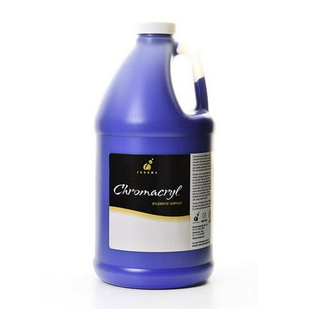 UPC: 0092200014031 | Chromacryl Premium Students Acrylic Paint  Half Gallon  Warm Blue