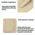 thumbnail image 6 of Auto Car Sun Visor Organizer, Multifunctional Auto Interior Accessories Storage Pocket Sun Visor Pouch for Card License Registration Document Pen Key Interior Accessories Pocket Organizer, 6 of 7