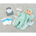 thumbnail image 6 of My Sweet Love Change Me Baby Doll Play Set, Sage Outfit, 14-inch Doll, 8 Pieces Included, 6 of 9